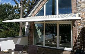 toile solaire de terrasse
