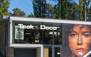 devanture du magasin Teak & Déco