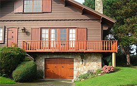 terrasse extérieure en bois