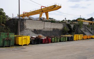 flotte de containers divers