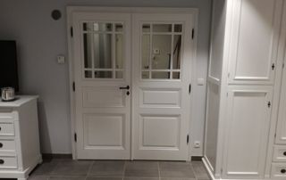 double porte intérieure en bois