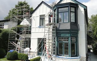 peinture boiseries façade