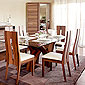 Meubles salle à manger : table, chaises, buffet
