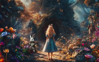 Affiche Alice au pays des merveilles