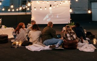 Cinéma en plein air