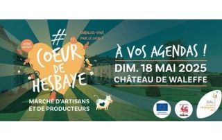 Affiche du Marché du cœur de Hesbaye