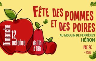 Affiche de la Fête des pommes et des poires