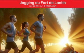 Affiche du Jogging du Fort de Lantin