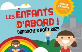 Affiche Les enfants d'abord !