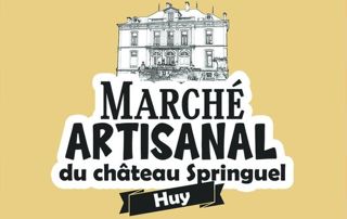 Affiche du marché artisanal du château Springuel