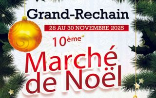 Affiche du Marché de Noël de Grand-Rechain